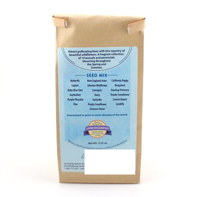 WILDFLOWER COMPANY BAG-BEE POLLINATOR SEED