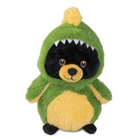 WISH PETS BLACK BEAR-DINO COSTUME 8"