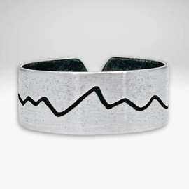 DAPHNE LORNA *Ring - Simple Tetons Matte Silver DAPHNE LORNA *Ring - Simple Tetons Matte Silver