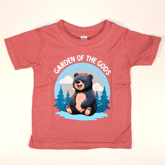 Prairie Mtn Screening Infant T Shirt - Lullaby Black Bear Garden of the Gods