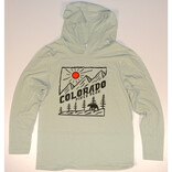 Prairie Mtn Screening Child's Hooded Sweatshirt - Breezy Mountain Black Bear Hills