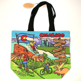 Art Studio Co Tote Bag - Colorado Icons Art Studio Co Tote Bag - Colorado Icons