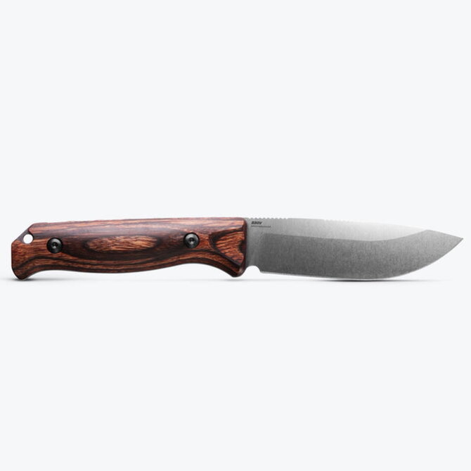 BENCHMADE KNIFE-SADDLE MTN SKINNER FB WOOD
