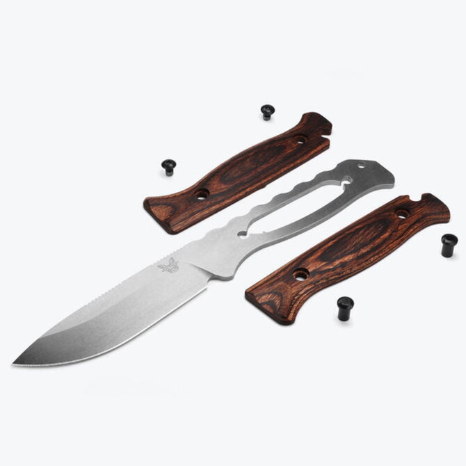 BENCHMADE KNIFE-SADDLE MTN SKINNER FB WOOD