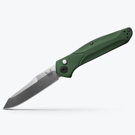 BENCHMADE KNIFE-OSBORNE REV TANTO/AUTO GRN