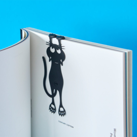 BALVI BOOKMARK-CURIOUS CAT BLACK BALVI BOOKMARK-CURIOUS CAT BLACK
