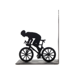 BALVI *BOOKEND-CYCLIST BLK MTL
