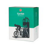 BALVI *BOOKEND-CYCLIST BLK MTL