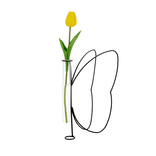 BALVI VASE-BUTTERFLY SILHOUETTE