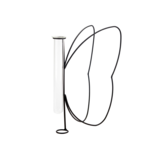 BALVI VASE-BUTTERFLY SILHOUETTE
