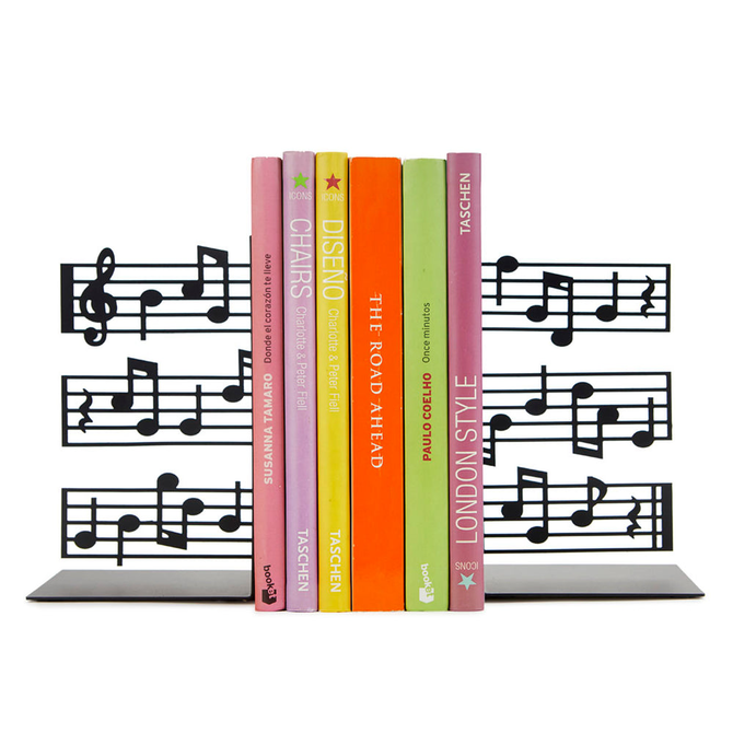 BALVI *BOOKEND-MUSIK BLK  MTL