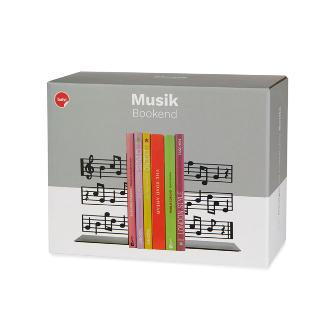 BALVI *BOOKEND-MUSIK BLK  MTL