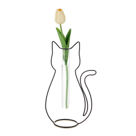 BALVI *VASE-CAT SILHOUETTE