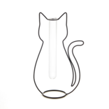 BALVI *VASE-CAT SILHOUETTE