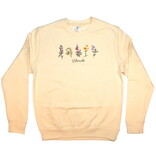 Bumwraps Inc Sweatshirt - Five Flower Crew