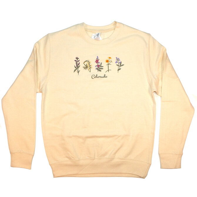 Bumwraps Inc Sweatshirt - Five Flower Crew