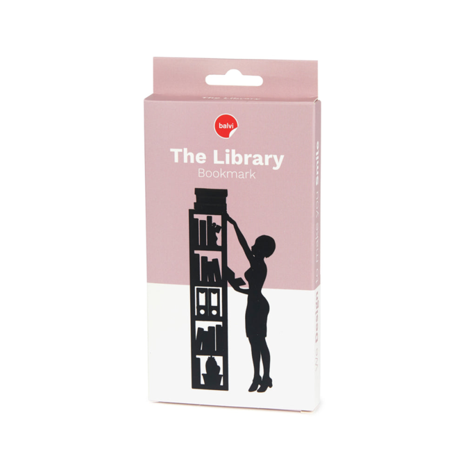 BALVI BOOKMARK-THE LIBRARY BLACK VINYL