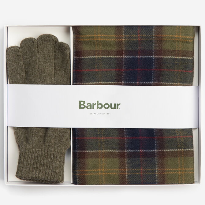 BARBOUR INC *Scarf/Glove Set - Tartan