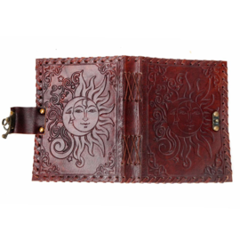 BENJAMIN INTERNATIONAL Journal - Sun/Moon Leather 5x7"