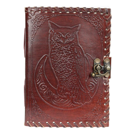 BENJAMIN INTERNATIONAL Journal - Owl Leather 5x7" BENJAMIN INTERNATIONAL Journal - Owl Leather 5x7"