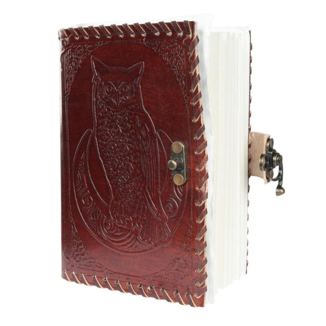 BENJAMIN INTERNATIONAL Journal - Owl Leather 5x7"