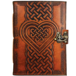 BENJAMIN INTERNATIONAL Journal - Celtic Heart Leather 5x7 BENJAMIN INTERNATIONAL Journal - Celtic Heart Leather 5x7