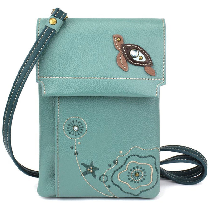 Chala Group Inc CRISSCELLXBODY-TUTRLE TEAL