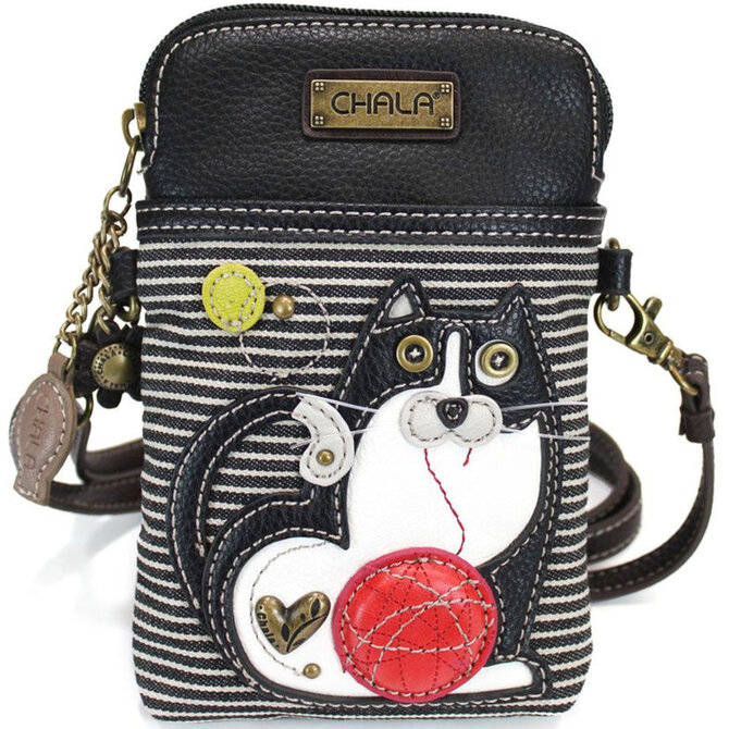 Chala Group Inc CELLXBODY-FATCAT BLK STRIPE