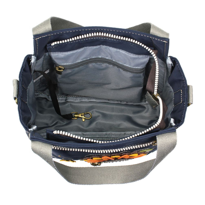 Chala Group Inc VENTUREMINICARRYALL-SUNFLWR NAVY