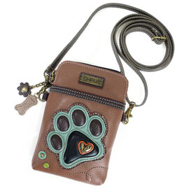 Chala Group Inc CELLXBODY-PAW PRINT BRWN