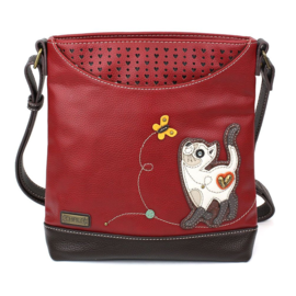 Chala Group Inc SWTMESSENGER-SLIM CAT BURGUNDY