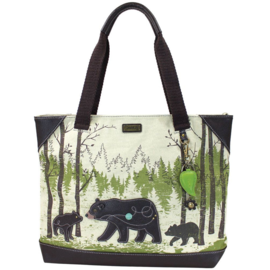Chala Group Inc Canvas Tote Bag - Canvas Bear Chala Group Inc Canvas Tote Bag - Canvas Bear