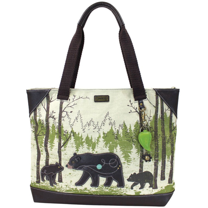 Chala Group Inc Canvas Tote Bag - Canvas Bear