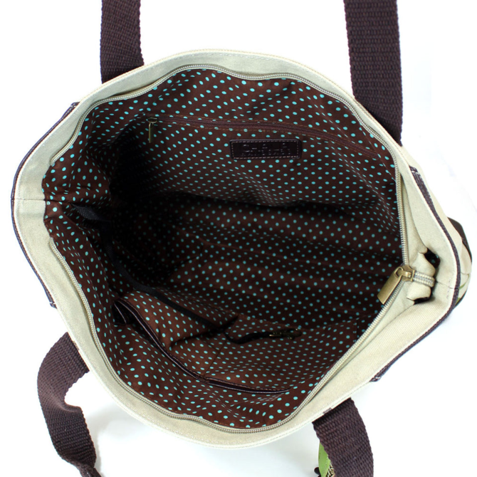 Chala Group Inc Canvas Tote Bag - Canvas Bear