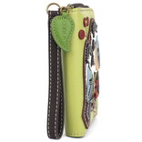 Chala Group Inc ZIPA WALLET-CHICKADEE GRN