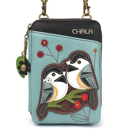 Chala Group Inc WALLETXBODY-CHICKADEE BLUE Chala Group Inc WALLETXBODY-CHICKADEE BLUE