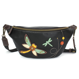 Chala Group Inc FANNY PACK-DRAGONFLY BLACK Chala Group Inc FANNY PACK-DRAGONFLY BLACK