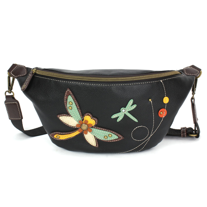 Chala Group Inc FANNY PACK-DRAGONFLY BLACK