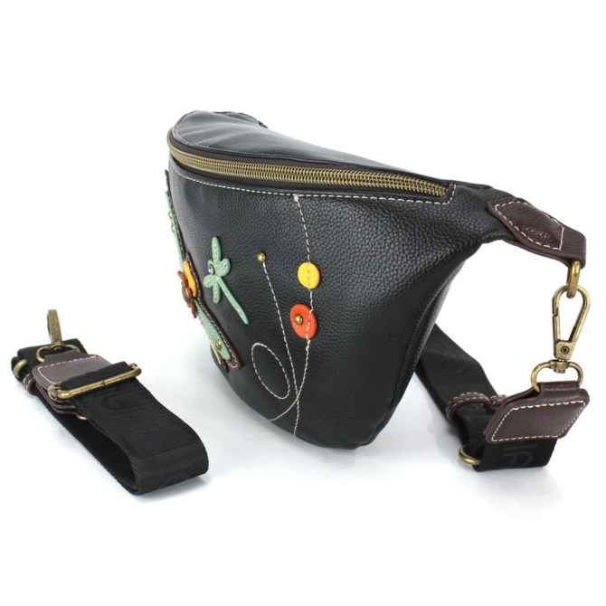 Chala Group Inc FANNY PACK-DRAGONFLY BLACK