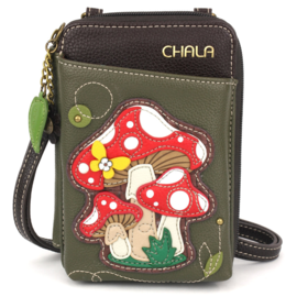 Chala Group Inc WALLETXBODY-MUSHROOM OLIVE Chala Group Inc WALLETXBODY-MUSHROOM OLIVE