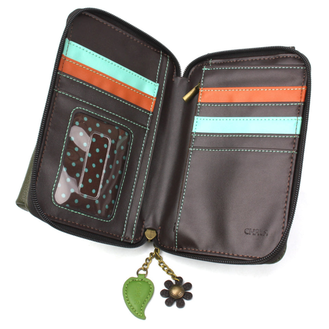 Chala Group Inc WALLETXBODY-MUSHROOM OLIVE