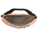 Chala Group Inc FANNY PACK-PAW PRINTS DUSTY PINK