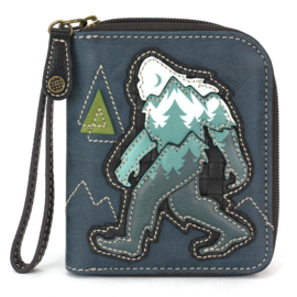 Chala Group Inc ZIPA WALLET-BIGFOOT BLUE