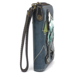 Chala Group Inc ZIPA WALLET-BIGFOOT BLUE