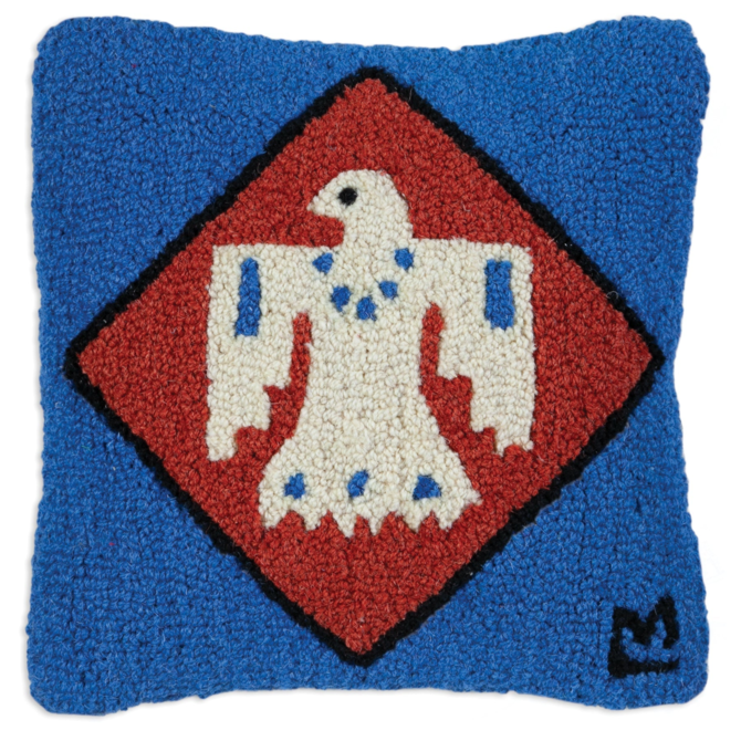 Chandler 4 Corners *Pillow - Thunderbird 14x14