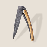 DEEJO Knife - Olive Wood/Viking