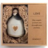 Demdaco/misc Product Bell - Mini Heart