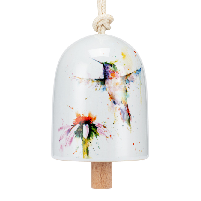 Demdaco/misc Product Bell - Mini Hummer/Coneflower