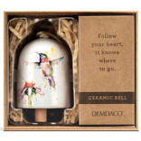 Demdaco/misc Product Bell - Mini Hummer/Coneflower