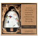 Demdaco/misc Product Bell - Mini Lovebirds/Hummers